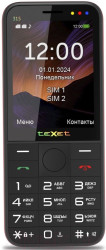 Мобильный телефон TeXet TM-315 (черный) - фото