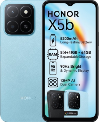 Смартфон HONOR X5b 4GB/64GB (голубой) - фото