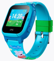 Детские умные часы JET Kid Peppa Pig (голубой) - фото