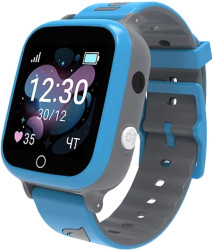 Детские умные часы Leef Coby (серый/синий) - фото