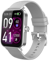 Умные часы Leef Cygnus (серебристый) - фото