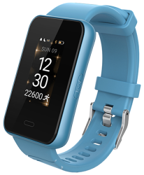 Фитнес-браслет Leef Crux (голубой) - фото