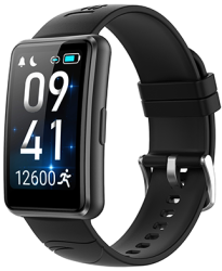 Фитнес-браслет Leef Lynx (черный) - фото