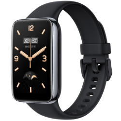 Фитнес-браслет Xiaomi Smart Band 8 Pro M2333B1 без NFC (черный, с черным силиконовым ремешком, международная версия) - фото