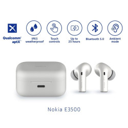 Наушники Nokia E3500 (белый) - фото