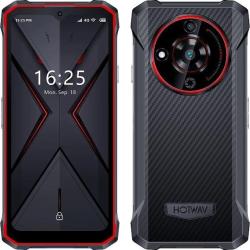 Смартфон Hotwav T7 4GB/128GB (черный/красный) - фото